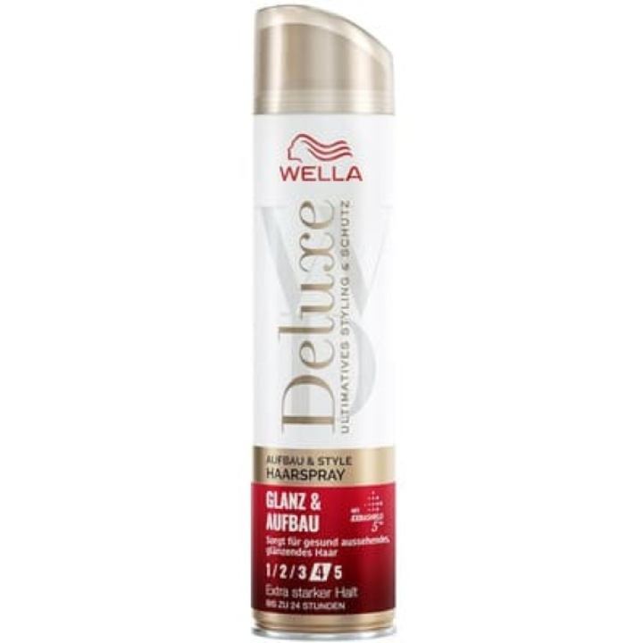 Fixativ pentru stralucirea parului 4 Wella Deluxe 250 ml