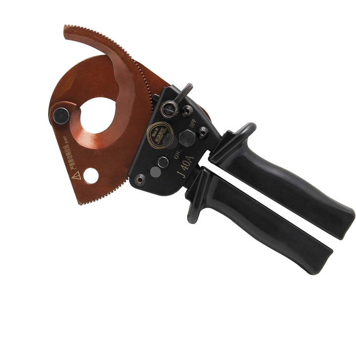 Клещи за рязане на кабел QttvbTna, J40 A, стомана, ергономичен дизайн