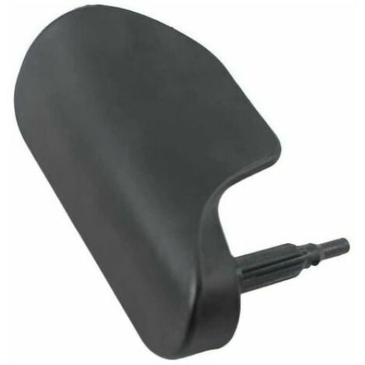 Motorháztető kioldó fogantyú, QttvbTna, PVC, Kompatibilis Audi Tt Tts 2007-2014, Fekete