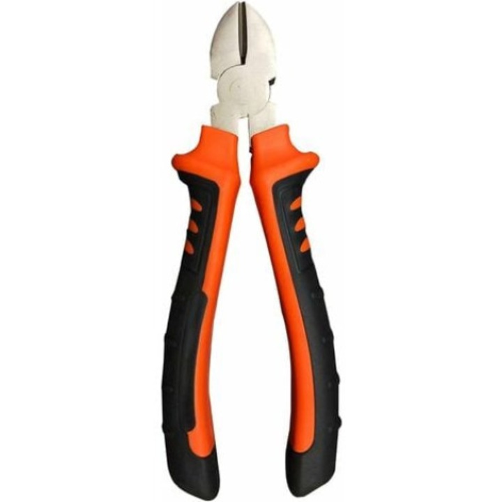 Oldalvágó fogó QttvbTna, acél 45, precíz vágás, 15cm