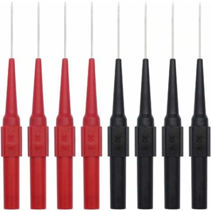 QttvbTna Univerzális adapter, 30W, 3V-12V, fekete, 8 db-os készlet