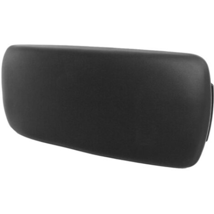 Подлакътник, кожа QttvbTna, черен, 35x19x6 см