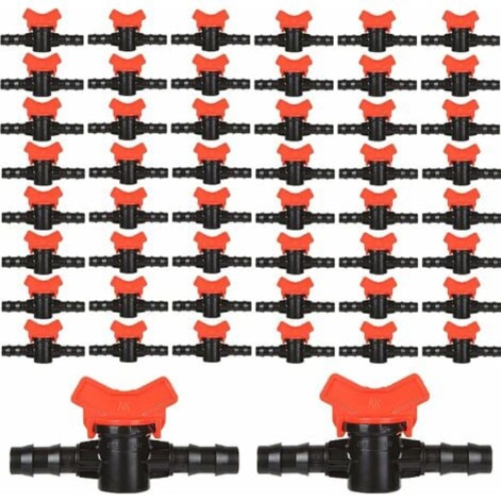 Set irigatii, QttvbTna, 16mm, plastic, 50 bucati