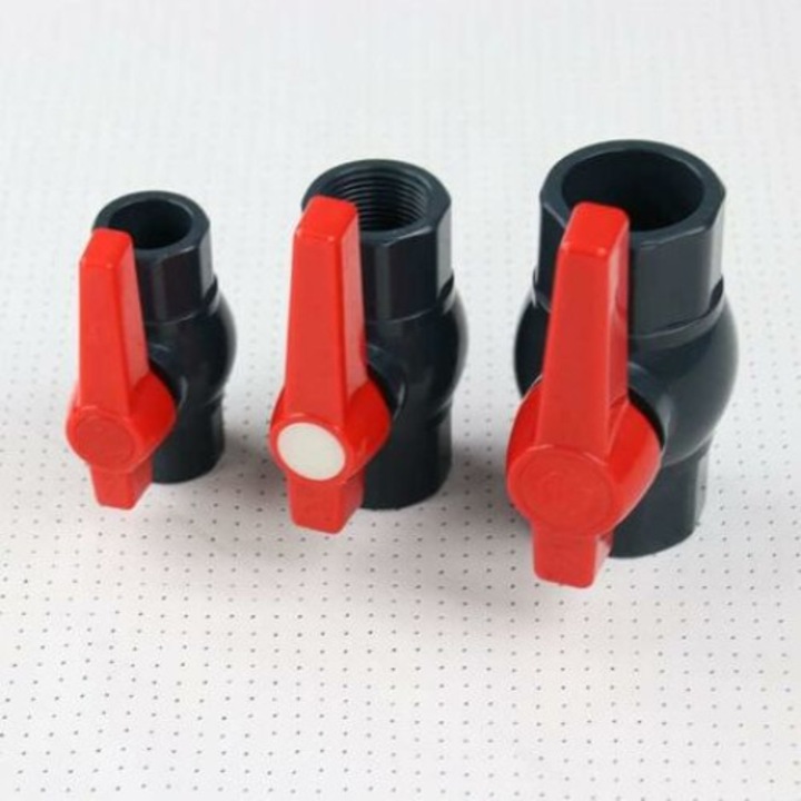 PVC сферичен кран, QttvbTna, DN32 PH40mm