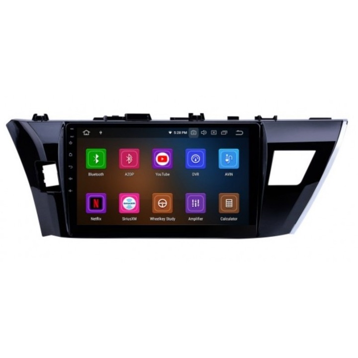Multimédia navigációval ZT, TOYOTA COROLLA E170/E180 2014-2017-hez – 10'', 8+4+64, 9582