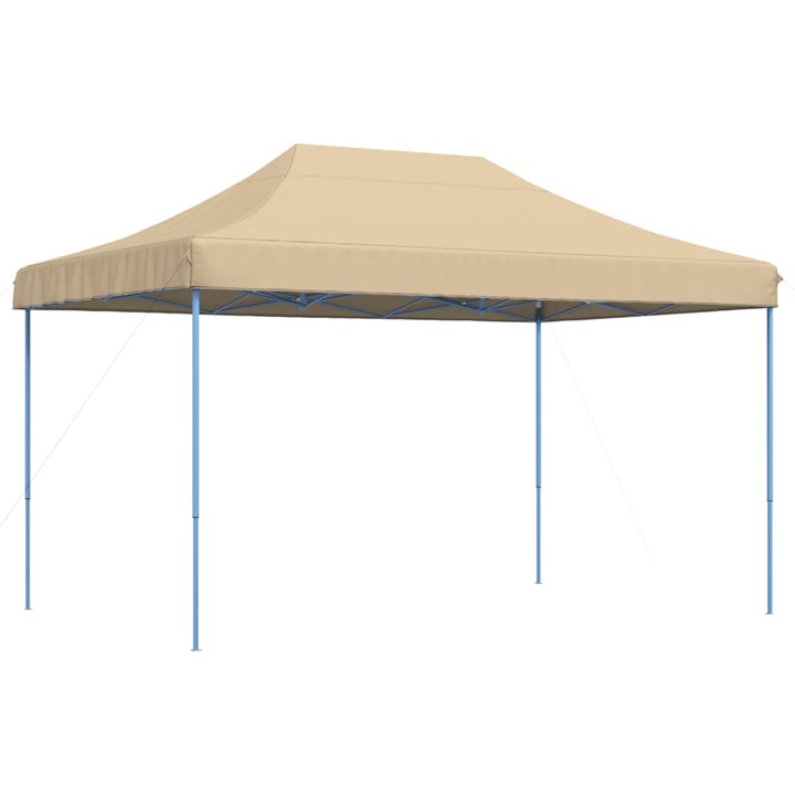 Cort de petrecere pliabil Pop-Up vidaXL, 440x292x315 cm, bej, 19 kg