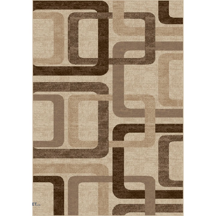 Килим Home Vista, Daffi 13151, Бежово / Кафяво, 50x80 см