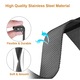 Curea pentru Samsung Galaxy fit 3, SINBINTA, Durabil, Rezistent la transpiratie, Nu se estompeaza, Catarama magnetica, Reglabila, Asemanator unei retele, Usor de instalat, Inox, 22cm, Negru