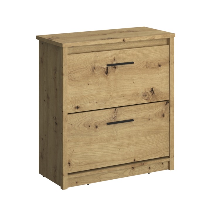 Pantofar PAL stejar Artisan Airon 79,5x36,4x86,7 cm