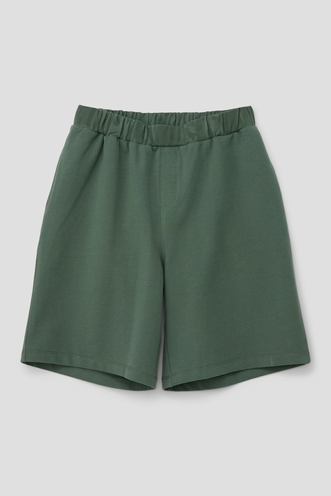 s.Oliver, Къс панталон с джобове встрани, Тъмнозелен