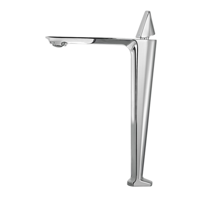 Alan mosdó csaptelep, magas fürdőszobai mosogató, króm