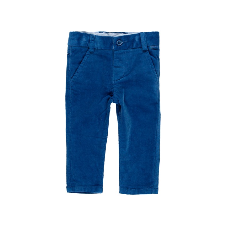 Boboli fiúnadrág, csíkos, Öko-Tex pamut, sötétkék, Tengerkék