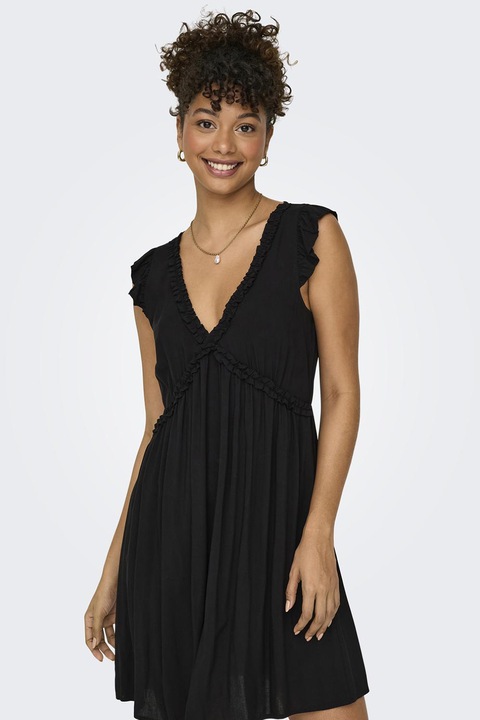 JdY, Къса рокля с шпиц, Черен