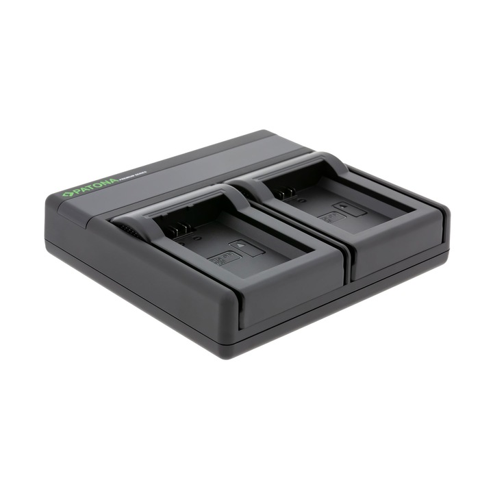 Patona Premium Dual PD Performance gyorstöltő Sony NP-FW50-hez, Powerbank funkció, USB-C kábellel