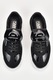 Karl Lagerfeld, Pantofi sport uni low-cut, Negru, 35