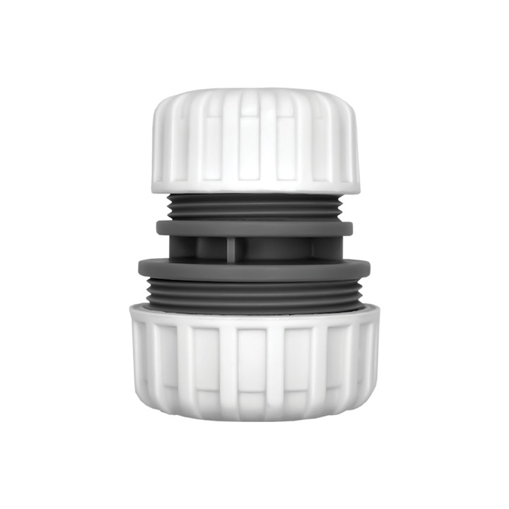 Vartco Light Line LL01-033 Съединител за градински маркуч, 3/4-1", сиво-черно