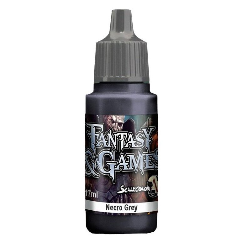 Fantasy And Games Rlyeh Grey Acrylic Paint – 17ml Bottle For Miniatures, Models & Airbrushing