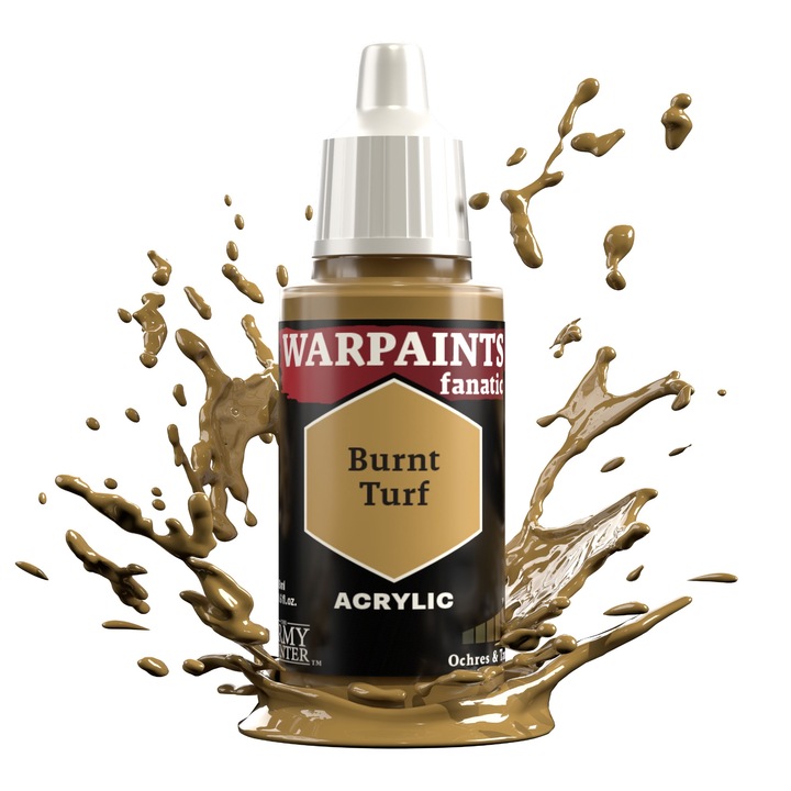 Paint, The Army Painter Warpaints Fanatic, Burnt Turf