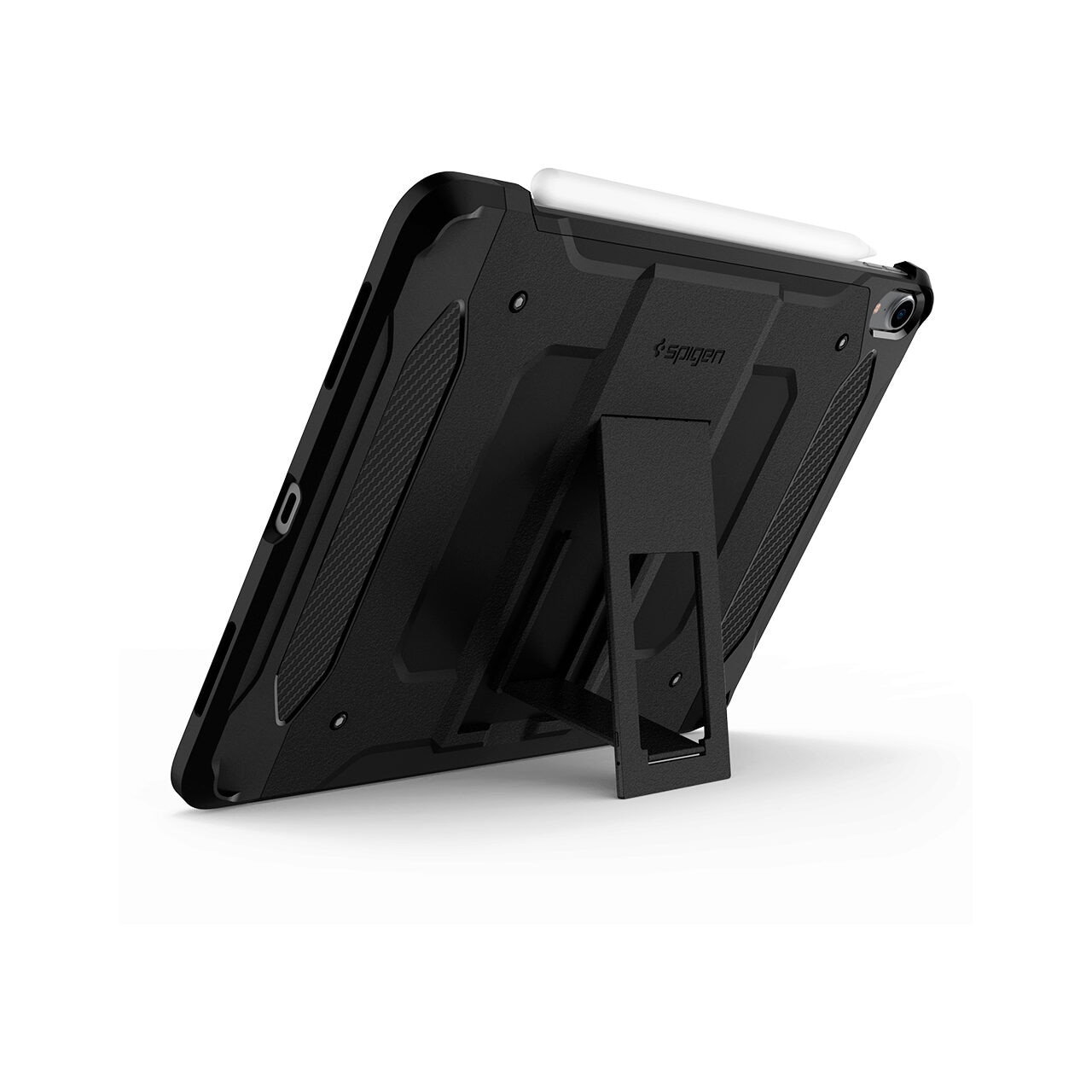 Husa Spigen Tough Tech compatibila cu iPad Pro 12.9 inch 2018 / 2020, Negru