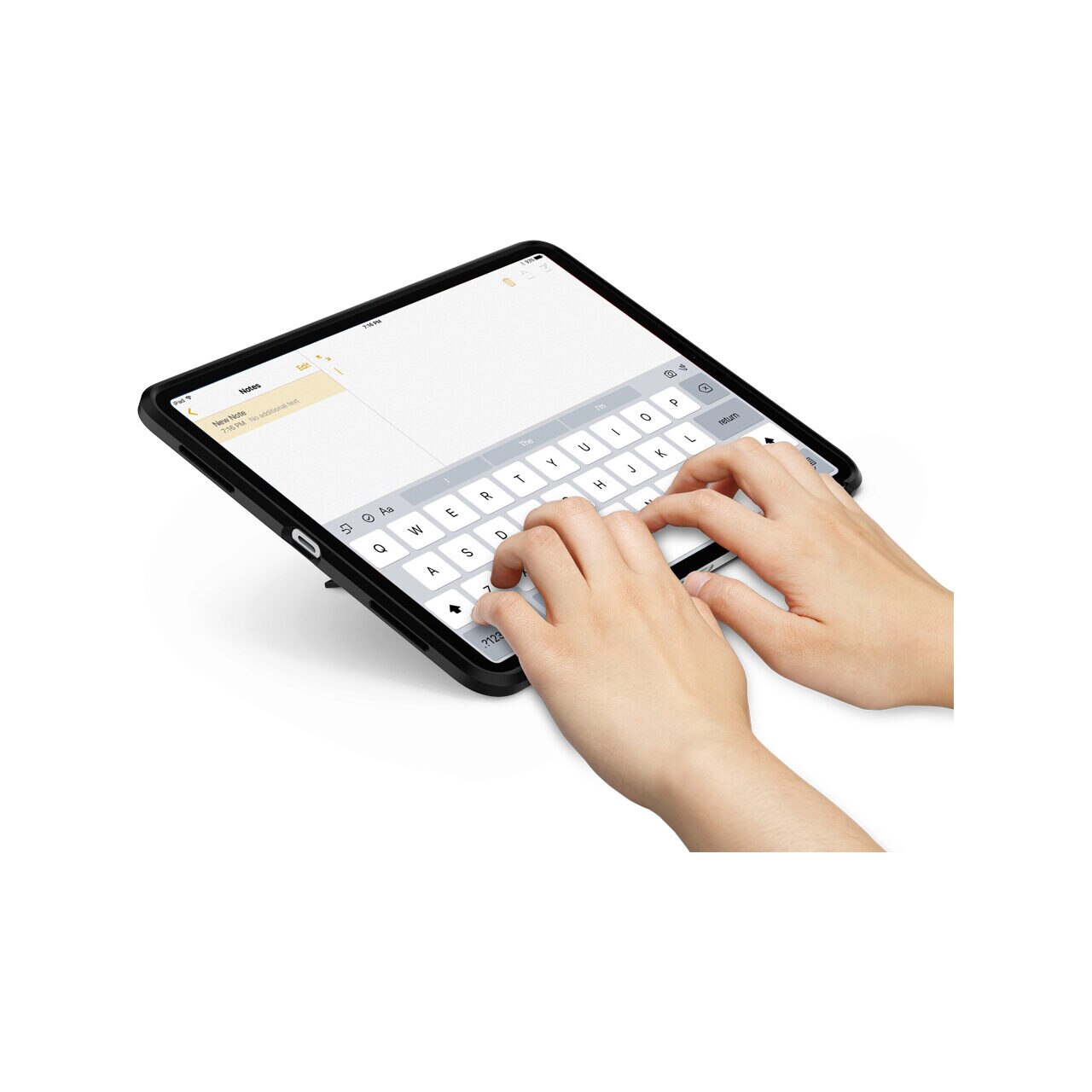 Husa Spigen Tough Tech compatibila cu iPad Pro 12.9 inch 2018 / 2020, Negru