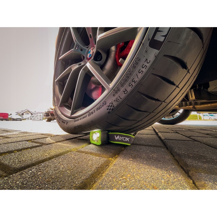 Vayox Pro Series VA0187 fejlámpa, 750 lumen, 4 üzemmód, vízálló, akkumulátorral és USB-C kábellel