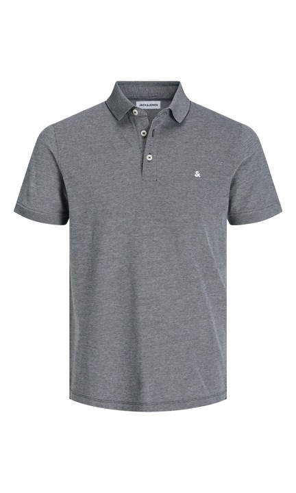 Férfi póló JACK & JONES, 187940, pamut, XS INTL, szénszürke