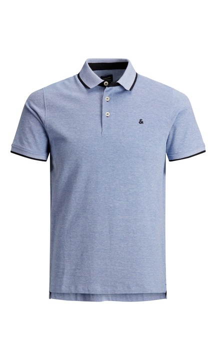 Férfi póló JACK & JONES, 128034, pamut, XL INTL, halványkék