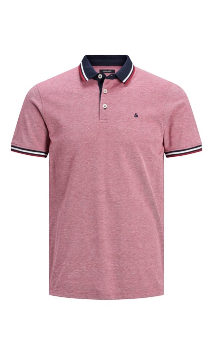 Férfi pólóing JACK & JONES, 128014, pamut, M INTL, piros