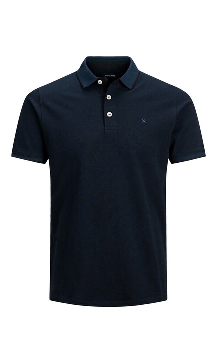 Férfi pólóing JACK & JONES, 128059, pamut, 2XL INTL, sötétkék