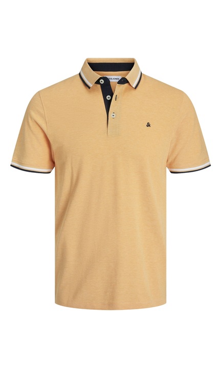 Férfi pólóing JACK & JONES, 187946, pamut, XS INTL, narancs