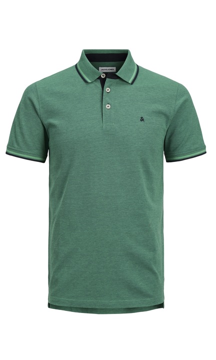 Férfi póló JACK & JONES, 187968, pamut, XS INTL, elektromos zöld