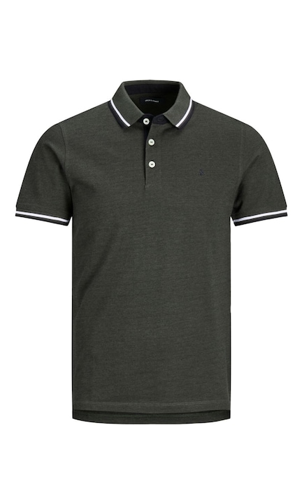 Férfi póló JACK & JONES, 3615, pamut, Sötétszürke