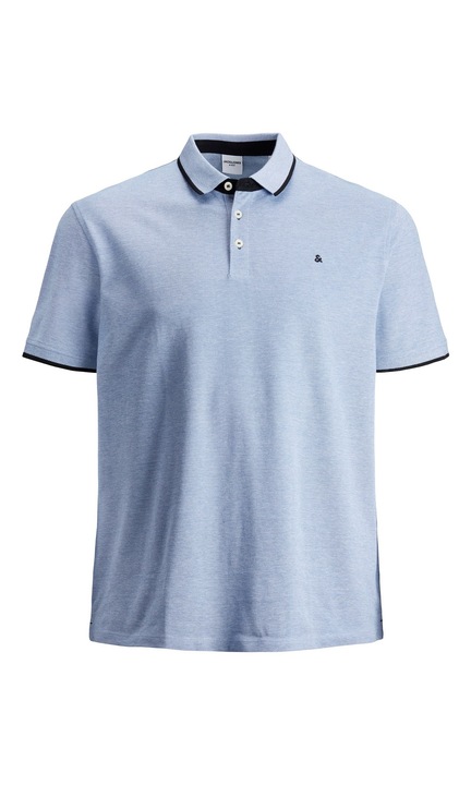 Férfi póló JACK & JONES, 3615, pamut, Halványkék