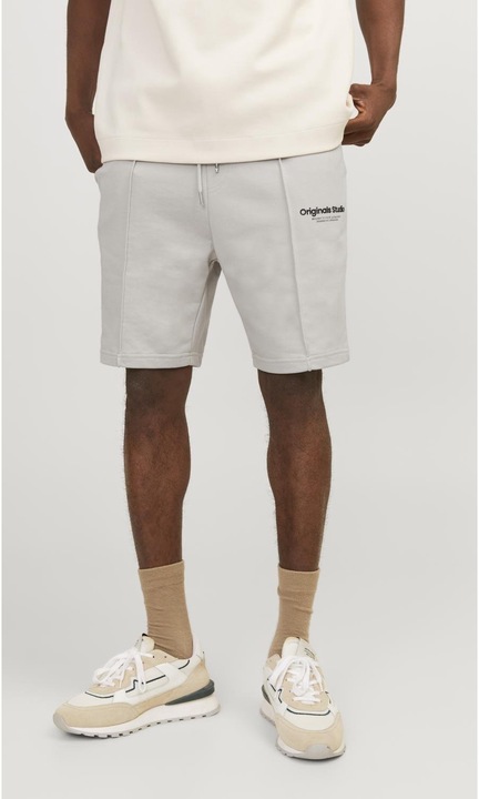 Rovid JACK & JONES Kane Vesterbro Mid SN 42768, Bézs