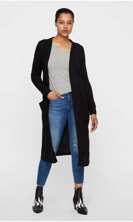 Дамска жилетка NOISY MAY, 5678, Полиестер, Черен