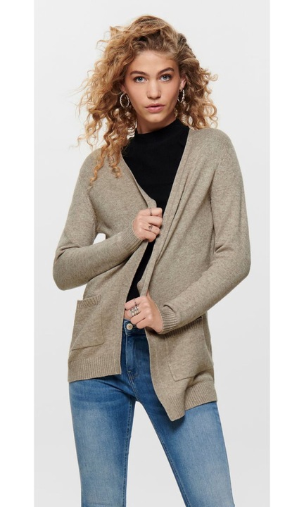 CSAK női kardigán, 3750, poliészter, Bézs