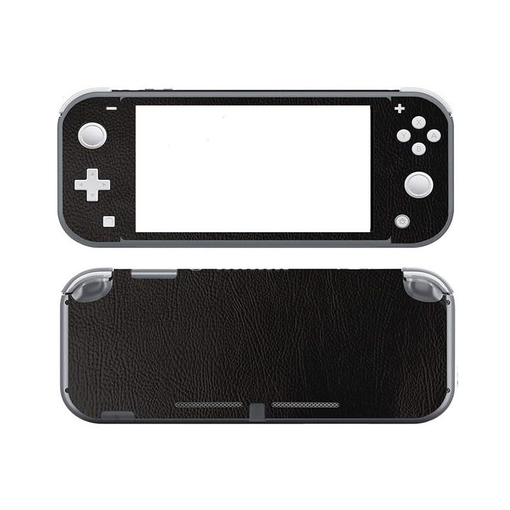 Folie Skin pentru Nintendo Switch OLED, Piele neagra
