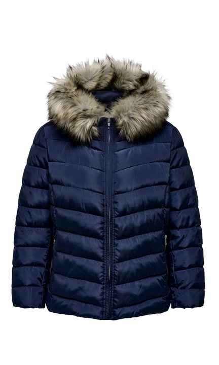 CARNEW steppelt téli kabát, Sötétkék