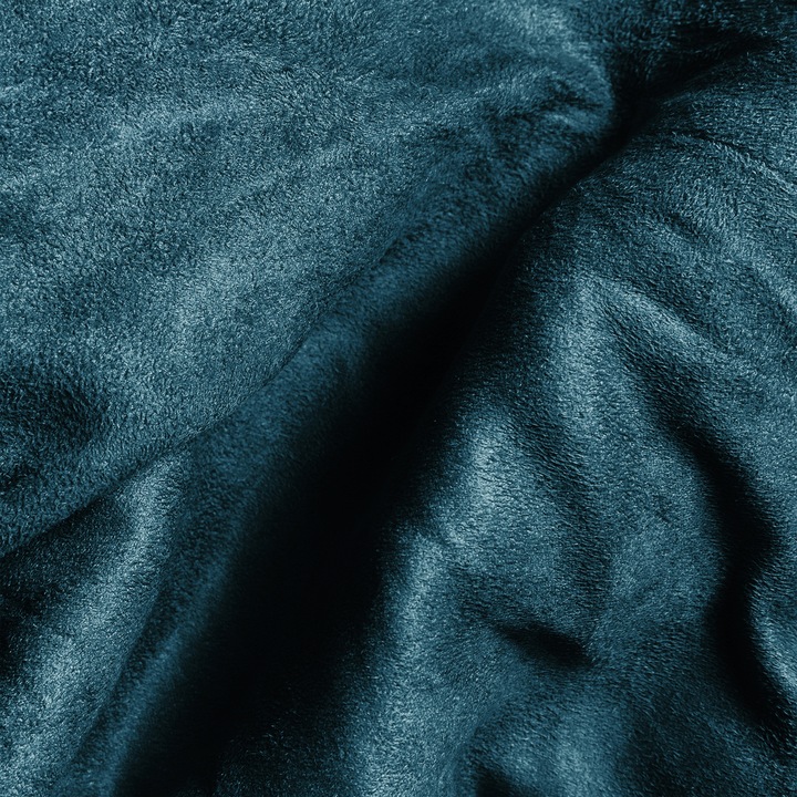 Tesatura tapiterie catifea din CASASRO, Albastru, 335gr/mp, 140cm