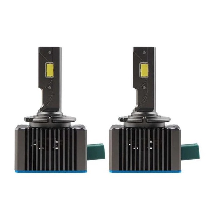 2 db LED D3 Canbus D3S izzókészlet, 35W-55W, 6500K, 10000LM