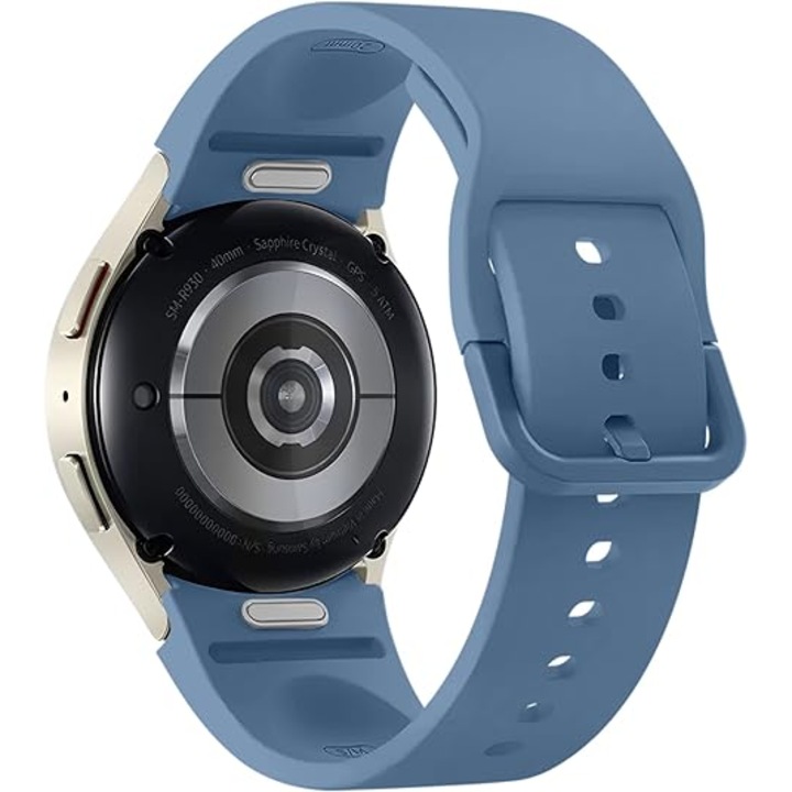 Curea Silicon MTP compatibila cu Samsung Galaxy Watch 6/ Watch 6 Classic, Buton Quick Release, Blue