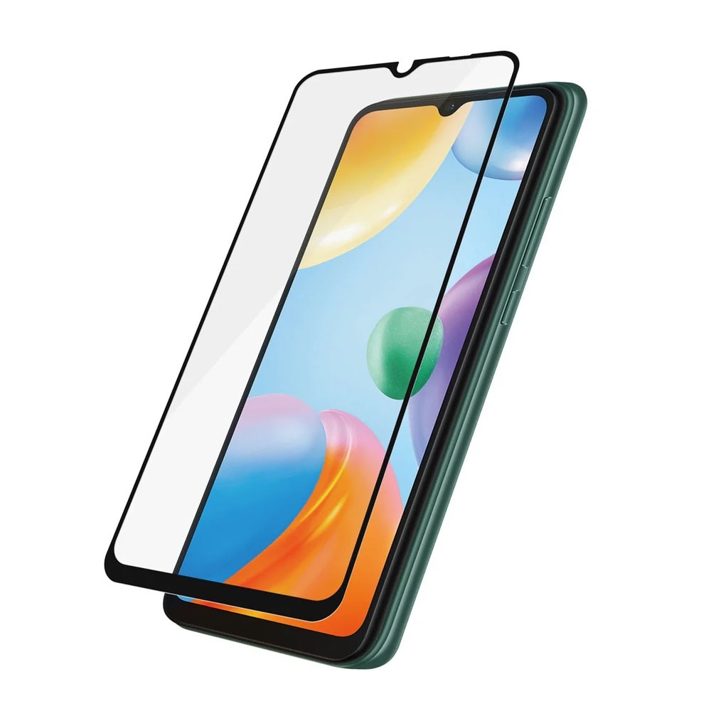 Folie protectie, compatibila cu Xiaomi Redmi A3, Sticla securizata, Acoperire completa, Duritate 9H, Pelicula adeziv Full Surface, Anti-dust, Case Friendly, Montare usoara, Transparenta