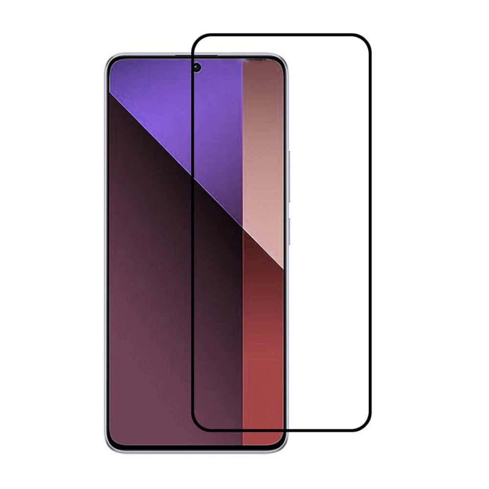 Folie protectie, compatibila cu Xiaomi Redmi Note 13 Pro 5G, Sticla securizata, Acoperire completa, Duritate 9H, Pelicula adeziv Full Surface, Anti-dust, Case Friendly, Montare usoara, Transparenta