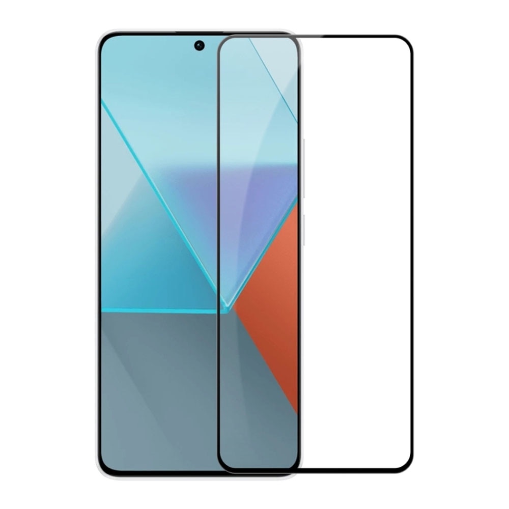 Folie protectie, compatibila cu Xiaomi Redmi Note 13 Pro 5G, Sticla securizata, Acoperire completa, Duritate 9H, Pelicula adeziv Full Surface, Anti-dust, Case Friendly, Montare usoara, Transparenta