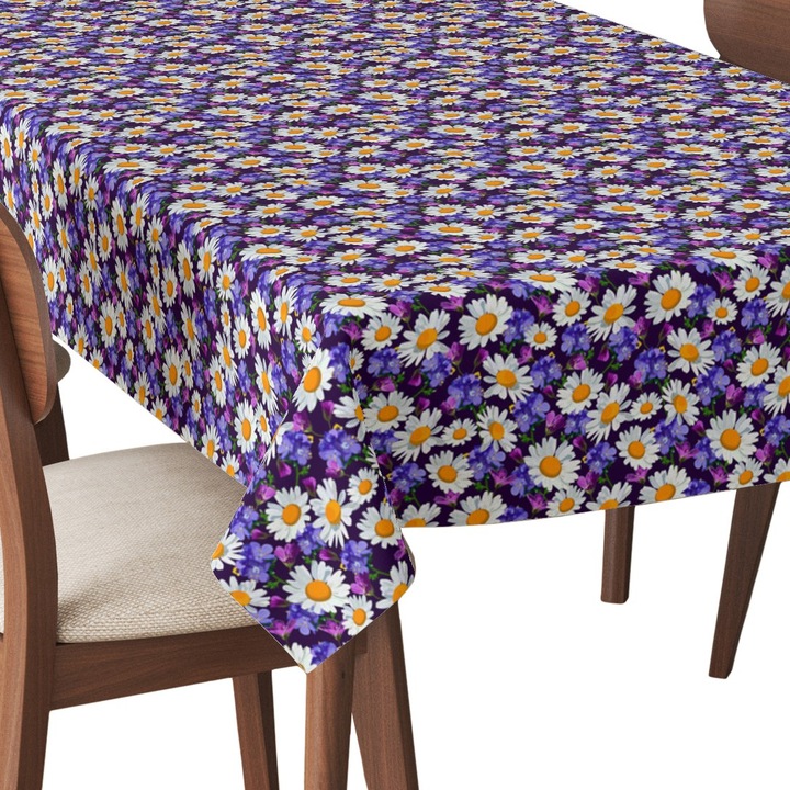Abrosz, nyári vadvirágok, Poliészter, Téglalap, Méret: 140 cm x 500 cm, TDX655/500