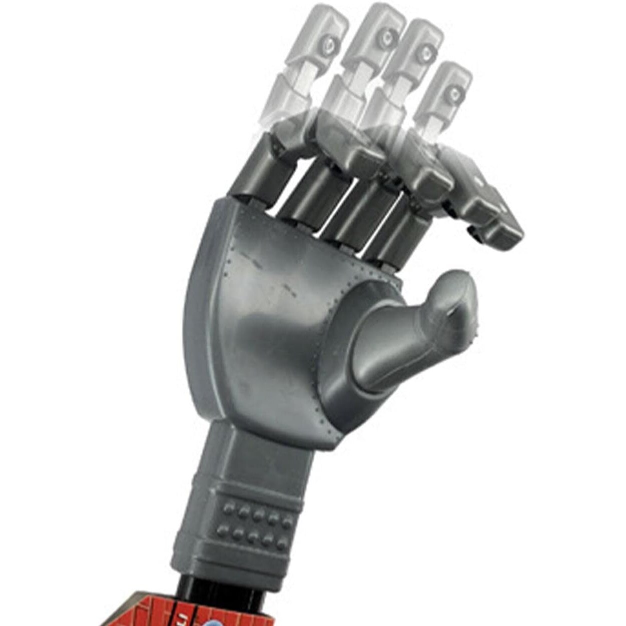 Jucarie mana robotizata, Robot Hand, 34 cm, maner galben, Robot Hand ...