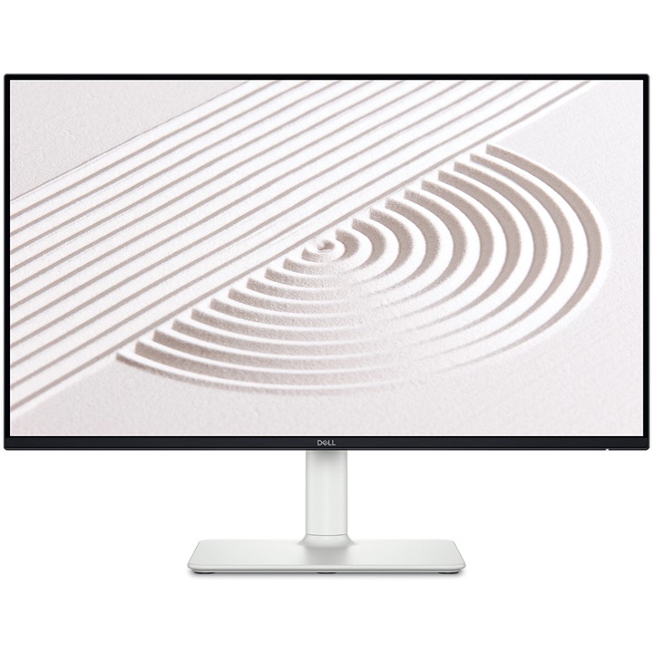 Dell S2425H LED IPS monitor, 23.8", 1920x1080, 4ms, 100Hz, 16:9, 2x HDMI, 2x 5 W-os hangszóró, Állítható magasságú, Forgatható, Ezüst
