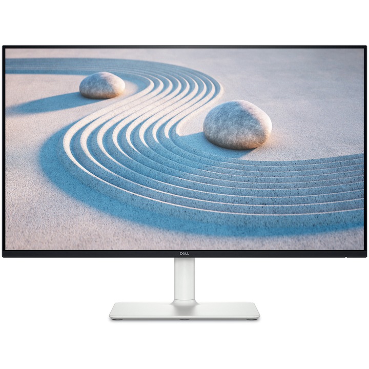 Dell S2725DS IPS LED monitor, 27", 2560x1440, 4ms, 100Hz, 16:9, 2x HDMI, DP, 2x 5W hangszóró, Állítható magasságú, Forgatható, Ezüst