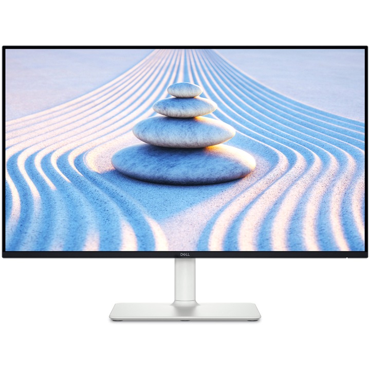 Dell S2725HS IPS LED monitor, 27", 1920x1080, 4ms, 100Hz, 16:9, 2x HDMI, 2x 5W hangszóró, Állítható magasságú, Forgatható, Ezüst