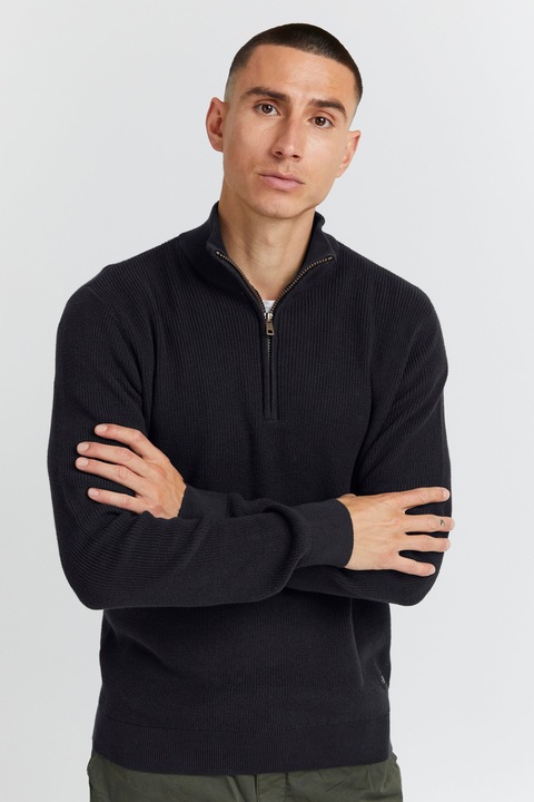 Férfi pulóver BLEND, 4482, Pamut, Fekete